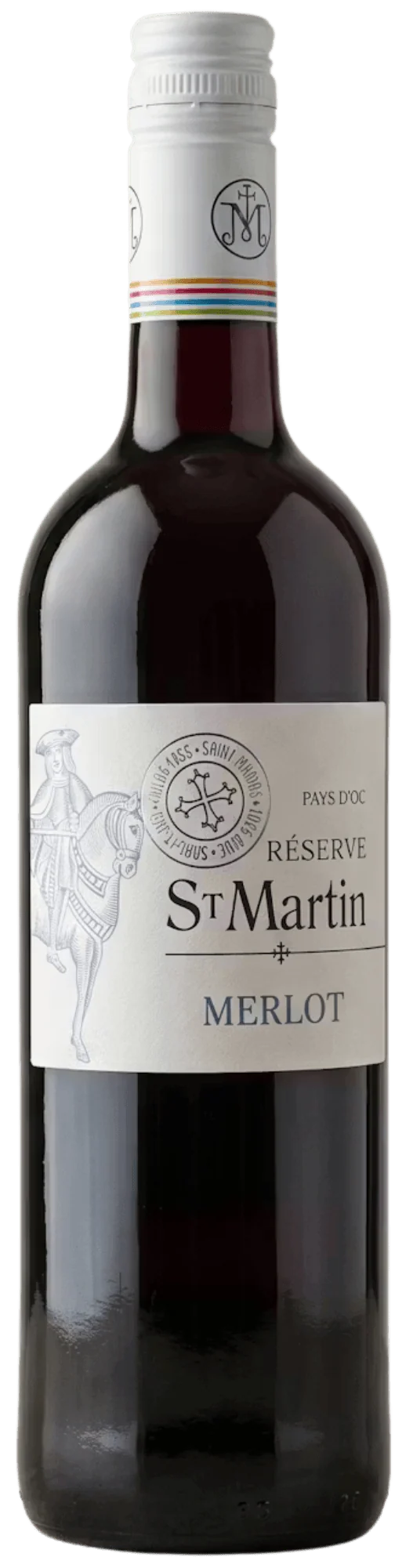 Réserve Saint Martin Pays d’Oc Merlot Rouge 2024