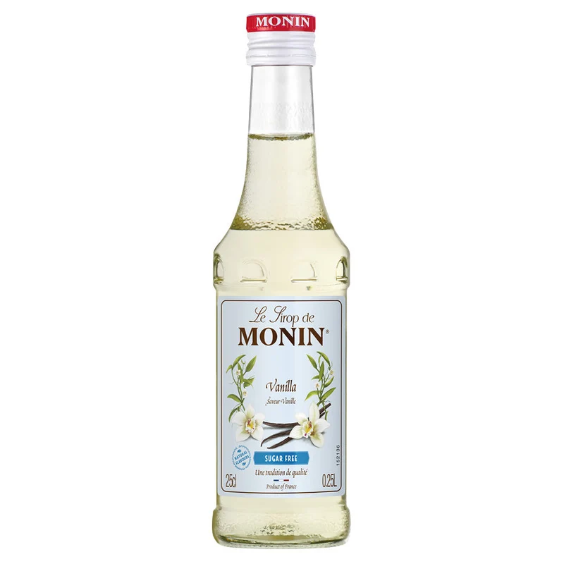 Monin Sockerfri Vaniljsyrup 25 cl
