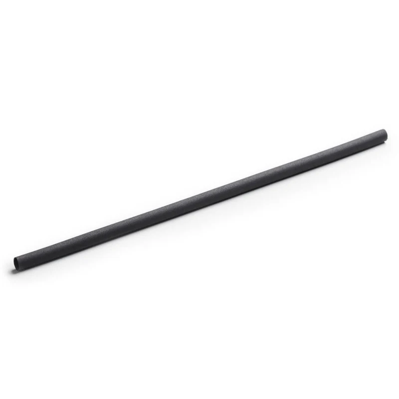 Svarta sugrör i växtbaserat material Ø 6 × 150 mm, 250 st