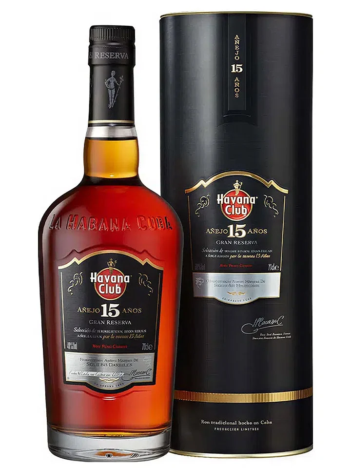 Havana Club 15 Year Old Iconica Gran Reserva Cuban Anejo Rum 700mL