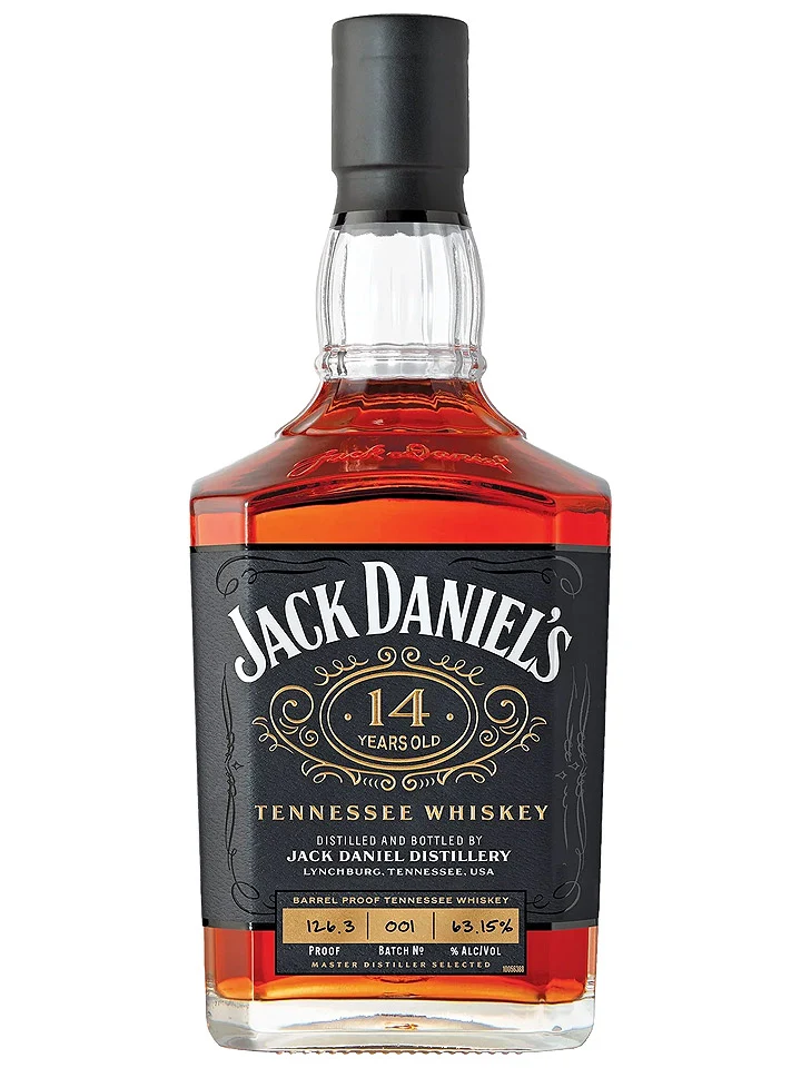 Jack Daniel's 14 Year Old Batch 01 Limited Edition Batch Proof Tennessee Whiskey 700mL