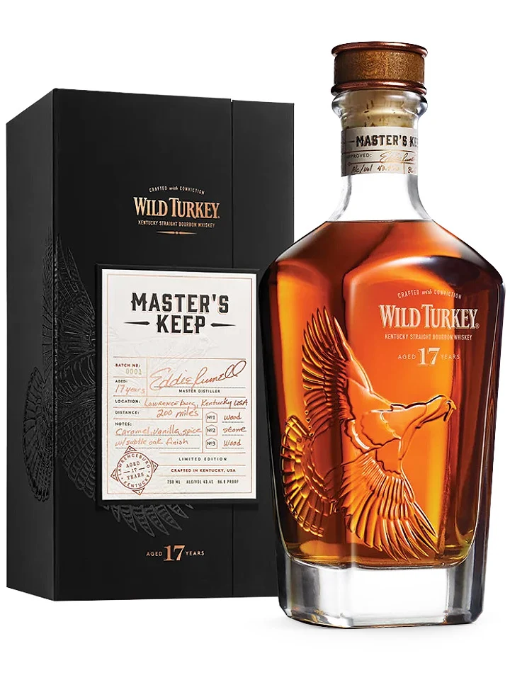 Wild Turkey Master's Keep 17 Year Old First Release Straight Kentucky Bourbon Whiskey 750mL