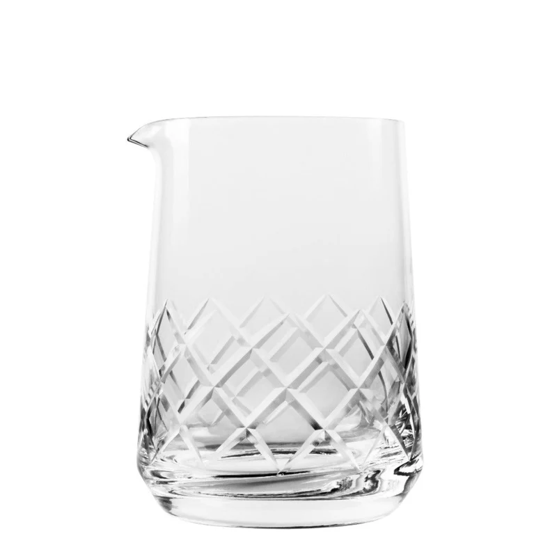 Handskuret rörglas 750 ml