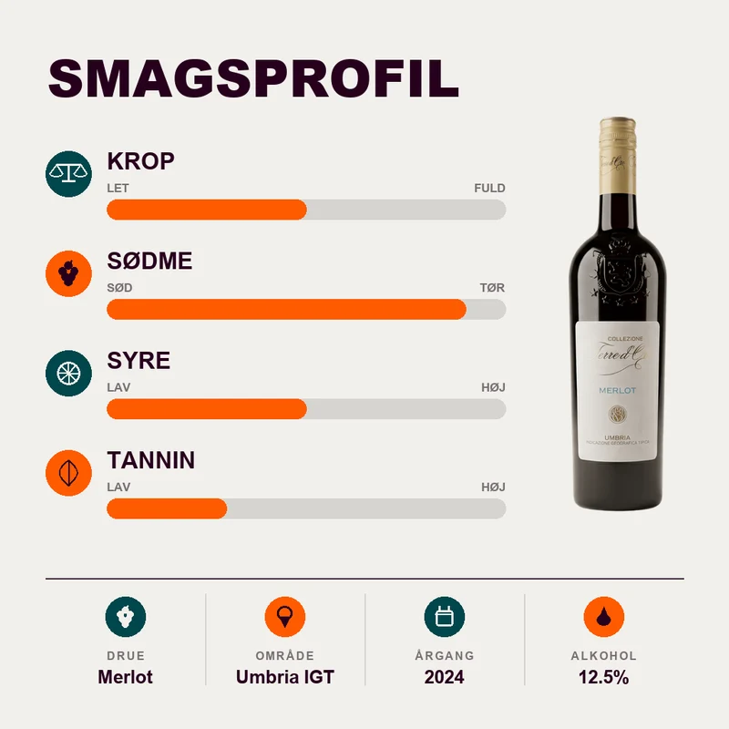 Merlot Umbria Terre D'Oro 2024