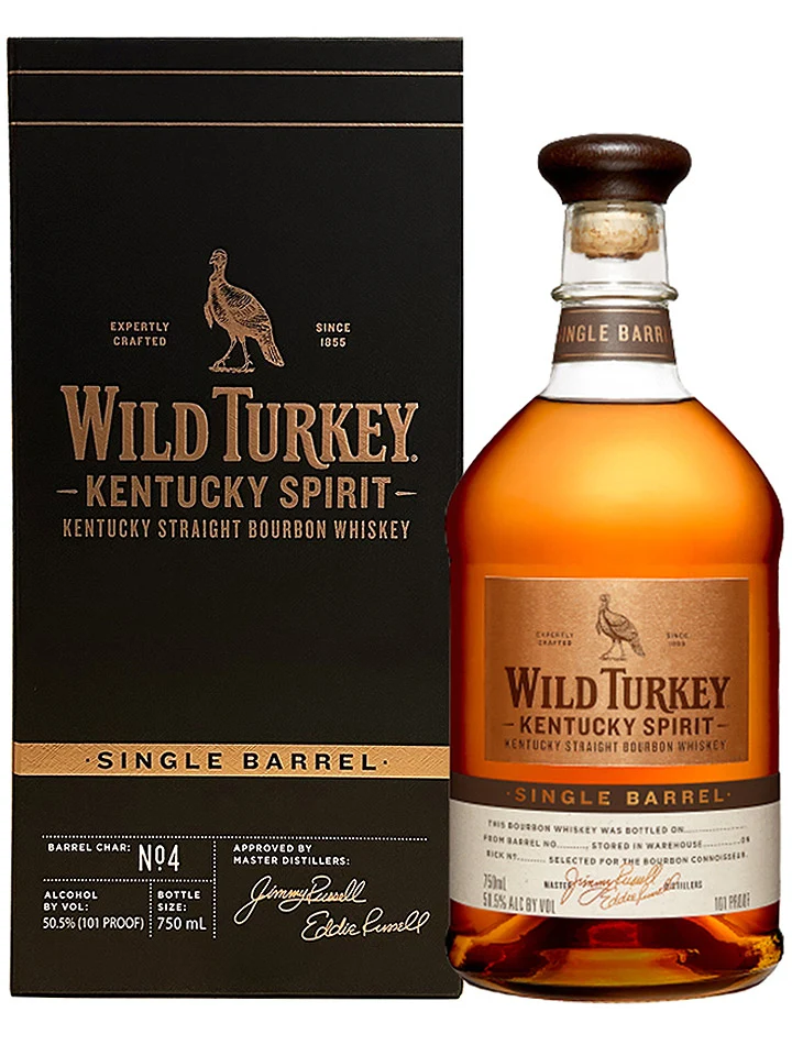 Wild Turkey Kentucky Spirit Single Barrel Kentucky Straight Bourbon Whiskey 750mL