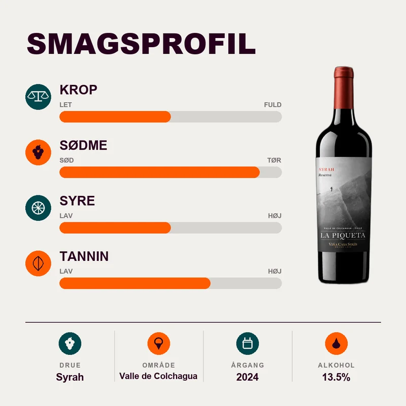 La Piqueta Reserva Syrah 2024