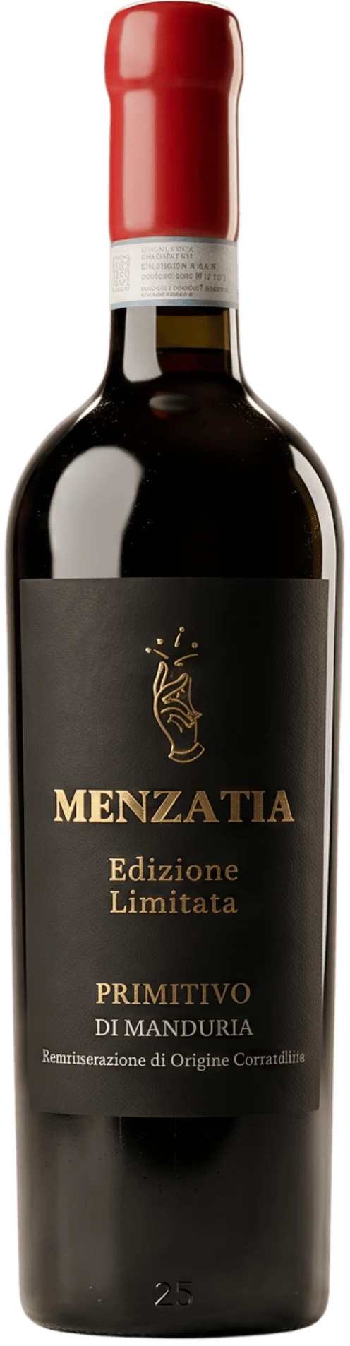 Menzatia Edizione Limitata Primitivo Di Manduria 2025