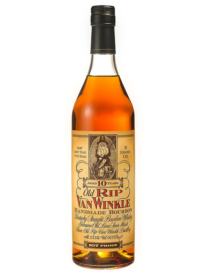 Old Rip Van Winkle 107 Proof 10 Year Old Kentucky Straight Bourbon Whiskey 750mL