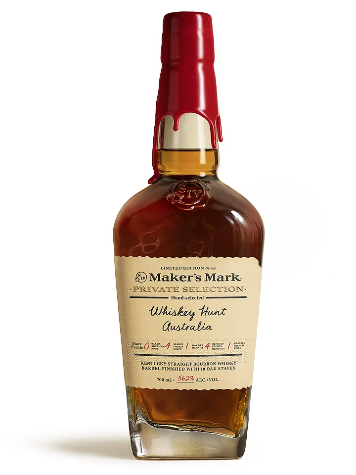 Makers Mark Private Select WHA Cask Strength Kentucky Bourbon Whiskey 700mL