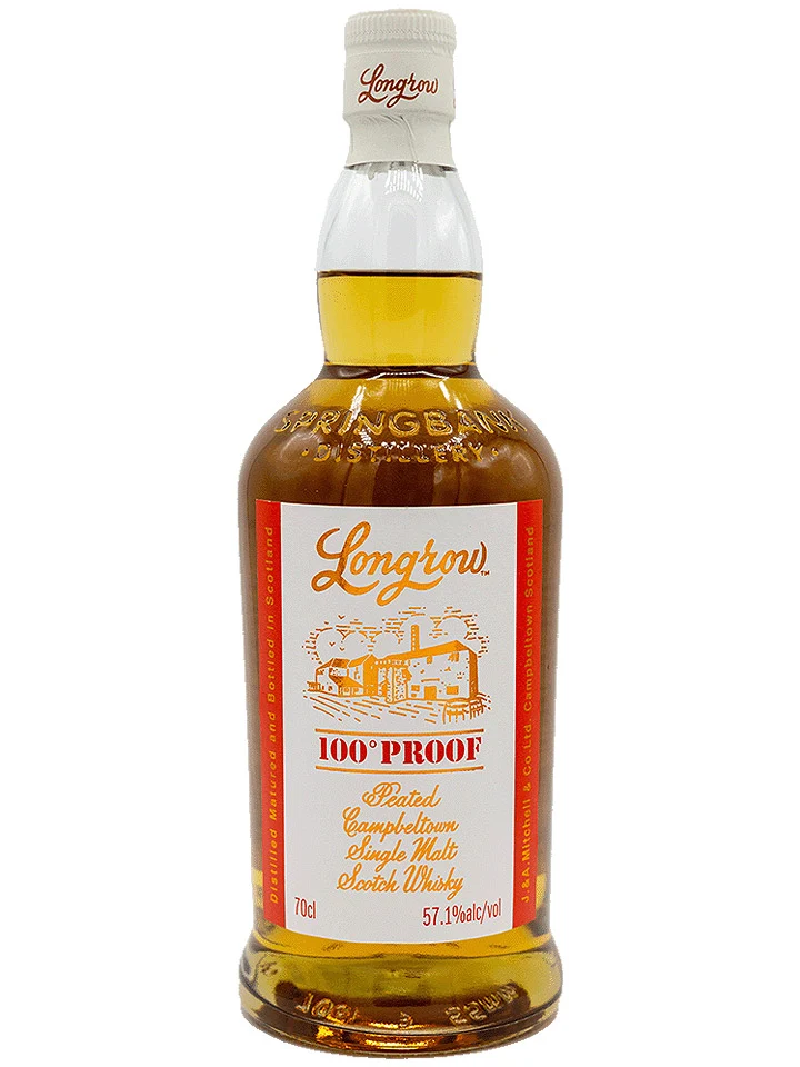 Longrow 100 Proof 2025 Release Batch No.1 Peated Campbeltown Single Malt Scotch Whisky 700mL