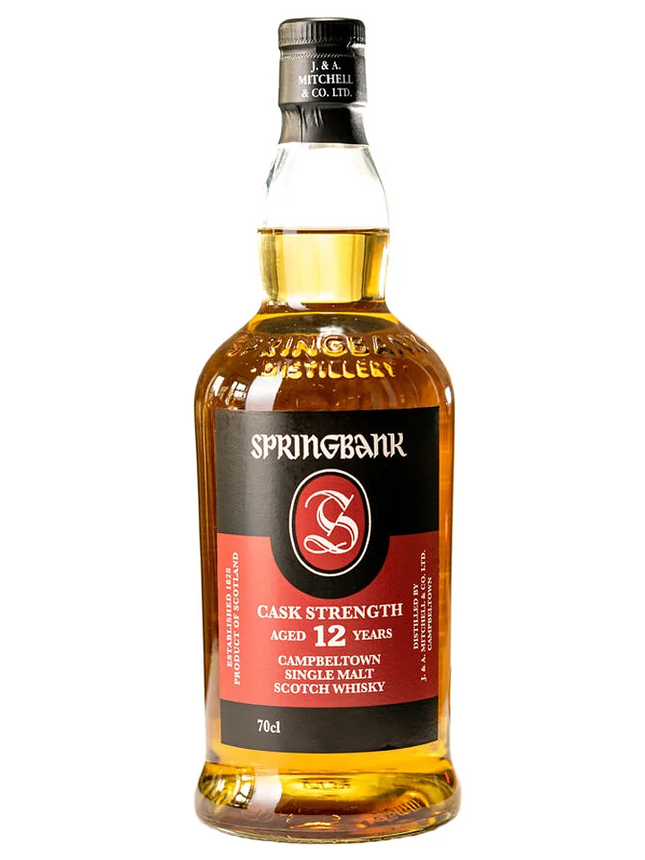 Springbank 12 Year Old Cask Strength 2025 Release Single Malt Scotch Whisky 700mL