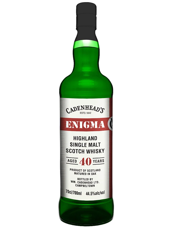 Cadenhead's 40 Year Old 1985 Enigma (Glenmorangie) Highland Single Malt Scotch Whisky 700mL