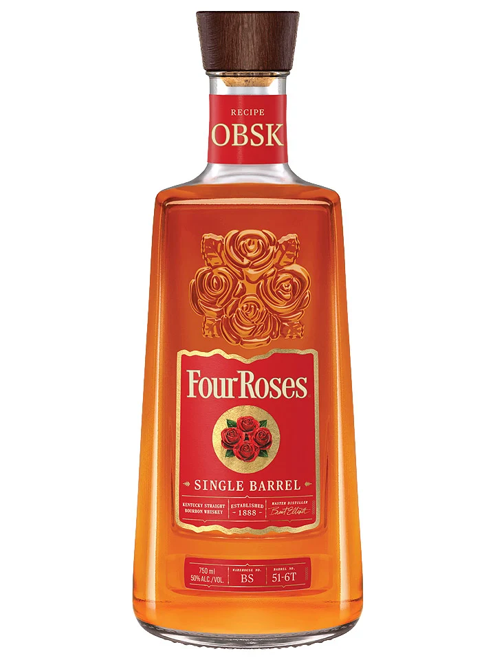 Four Roses Single Barrel OBSK Limited Edition Kentucky Straight Bourbon Whiskey 750mL