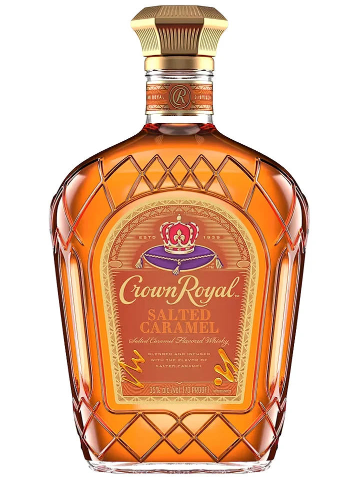 Crown Royal Salted Caramel Limited Edition Flavoured Canadian Whisky 750mL