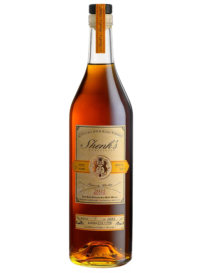 Shenk's Homestead 2025 Release Kentucky Sour Mash Whiskey 700mL