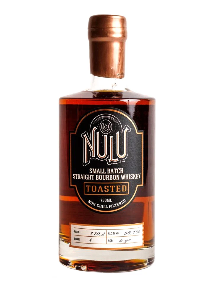 NULU 6 Year Old Toasted Small Batch Straight Bourbon Whiskey 750mL