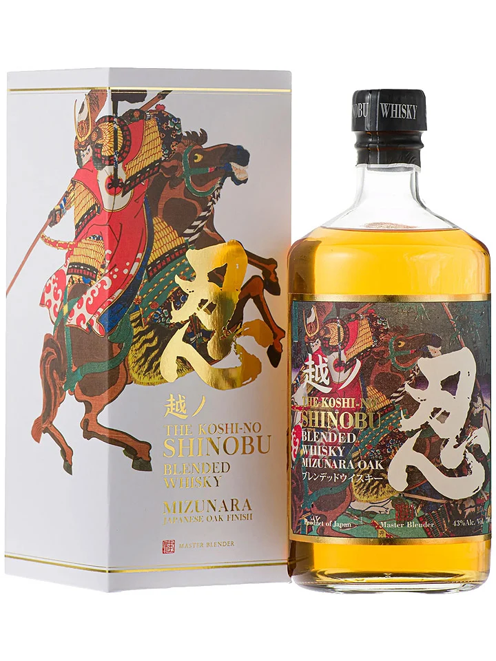 The Shinobu Mizunara Japanese Oak Finish Blended Japanese Whisky 700mL