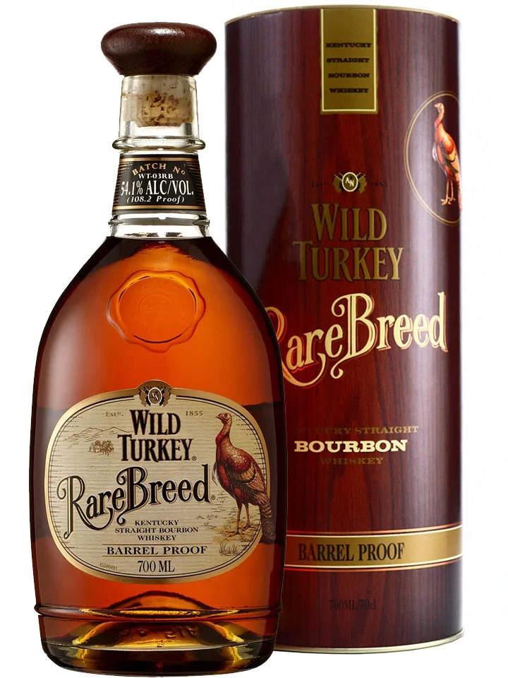 Wild Turkey Rare Breed Barrel Proof 54.1% WT-03RB Kentucky Straight Bourbon Whiskey 700mL