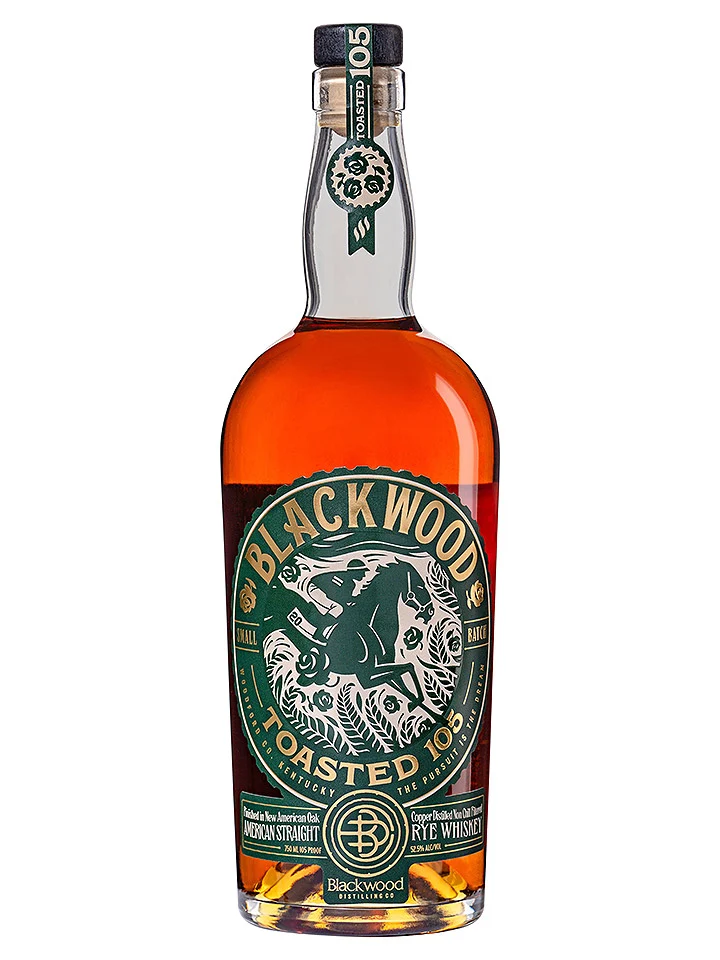 Blackwood 7 Year Old Toasted 105 American Straight Rye Whiskey 750mL