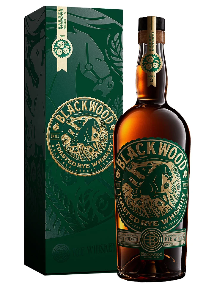 Blackwood 7 Year Old Toasted Barrel Strength Batch #3 American Straight Rye Whiskey 750mL