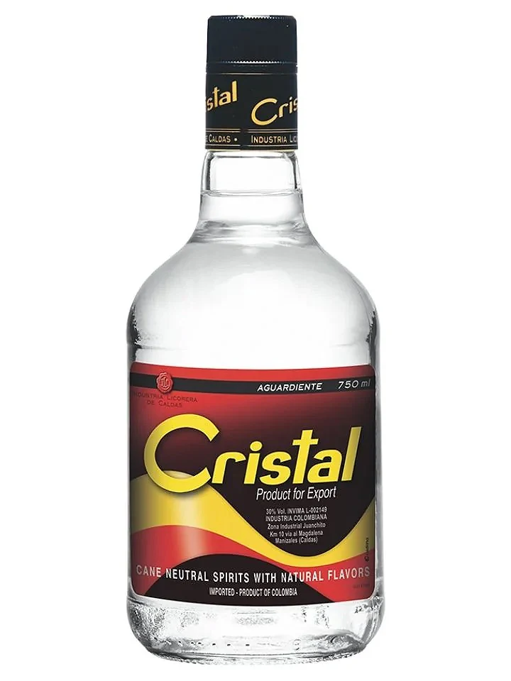 Cristal Traditional Aguardiente Columbian Liqueur 750mL