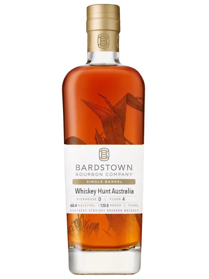 Bardstown Bourbon Company WHA Single Barrel 60.4% Cask Strength Kentucky Straight Bourbon Whiskey 750mL