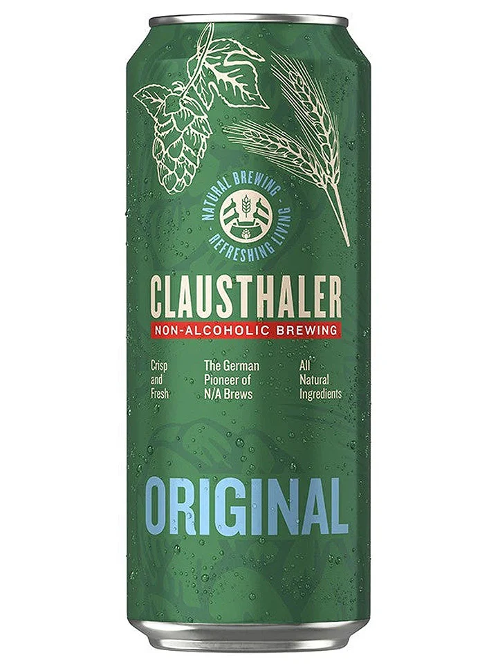 Clausthaler Original Zero 0.5% Non Alcoholic Beer Case 24 x Pack 500mL Cans