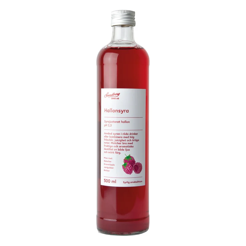 Hallonsyra 50 cl
