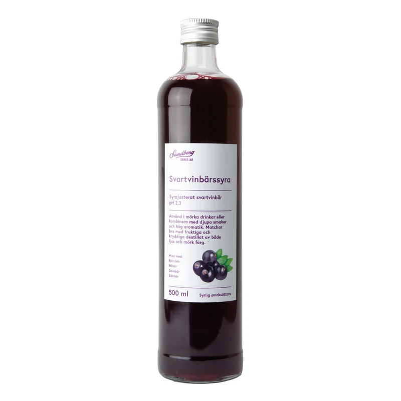 Svartvinbärssyra 50 cl