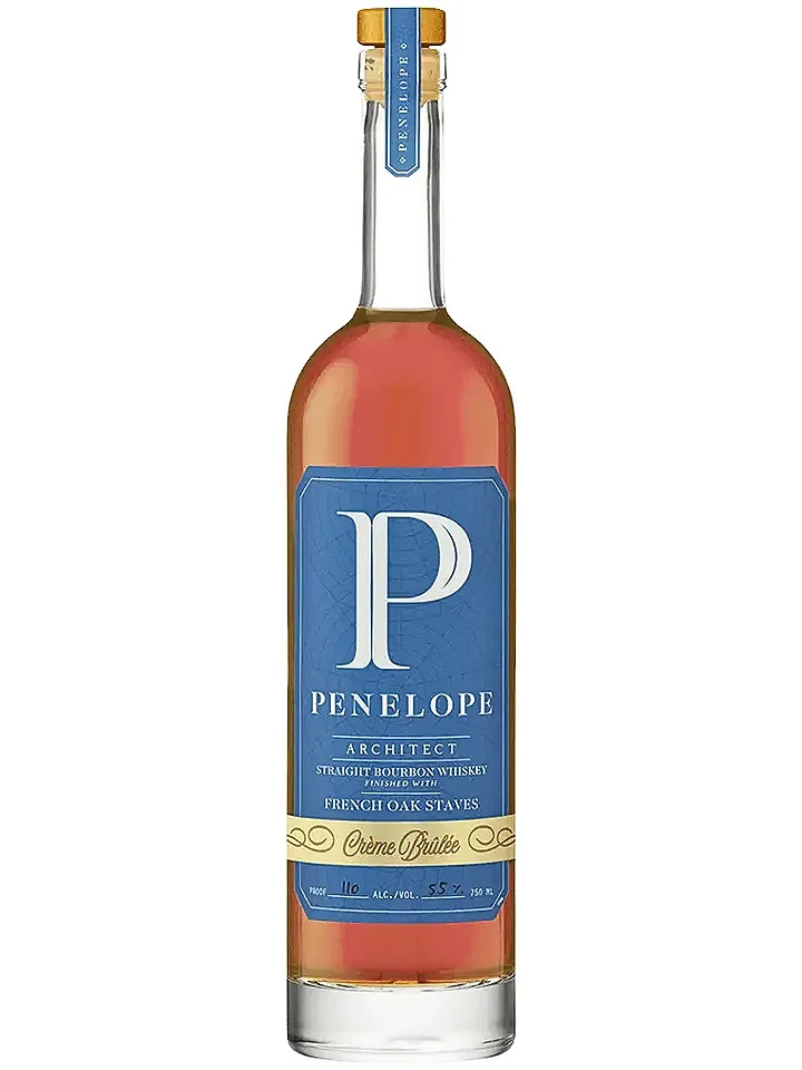 Penelope Architect "Creme Brulee" Limited Edition French Oak Staves Finish Straight Bourbon Whiskey 750mL