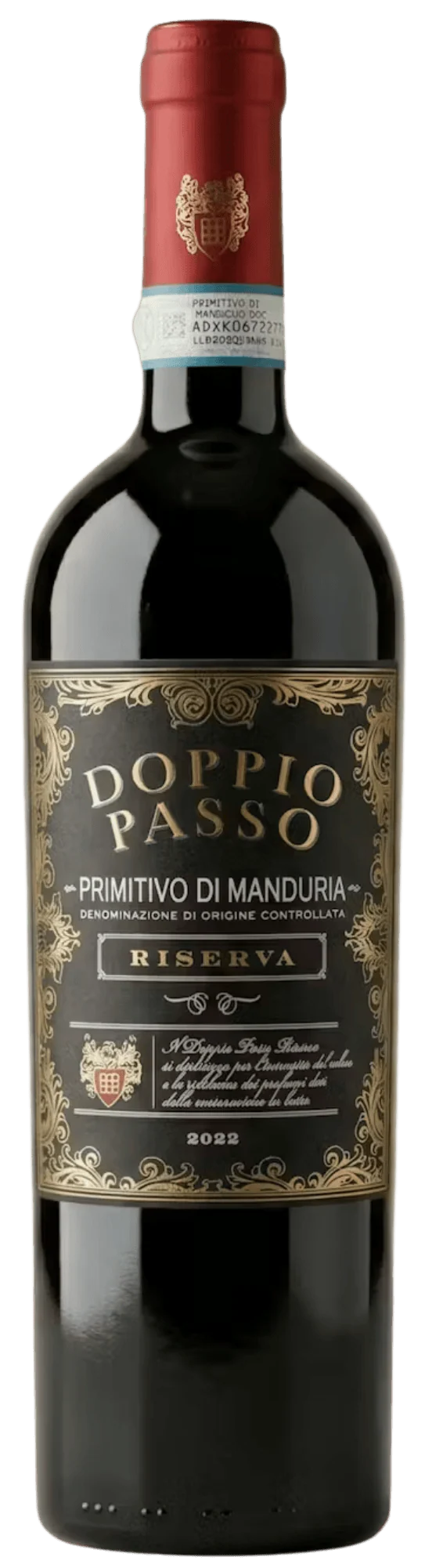 Doppio Passo Primitivo Di Manduria Riserva DOC 2022