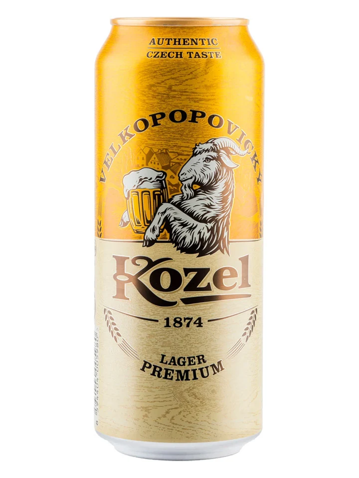 Kozel Premium Czech Lager Imported Beer Case 24 x 500mL Cans