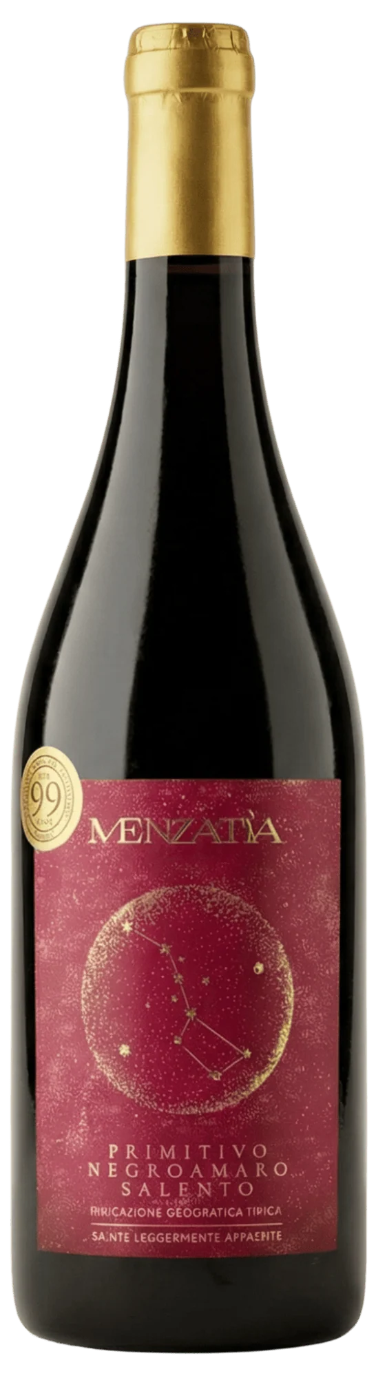 Menzatia Primitivo Negroamaro Salento 2025