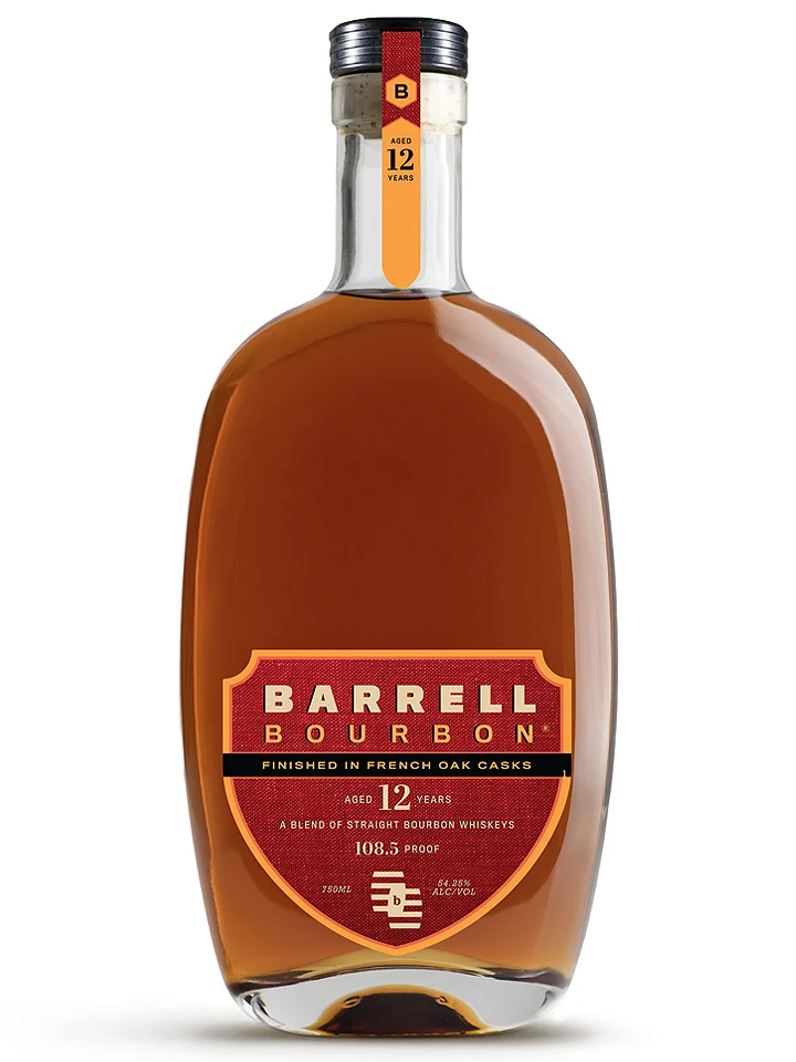 Barrell 12 Year Old French Oak Finish Cask Strength Blended Bourbon Whiskey 750mL