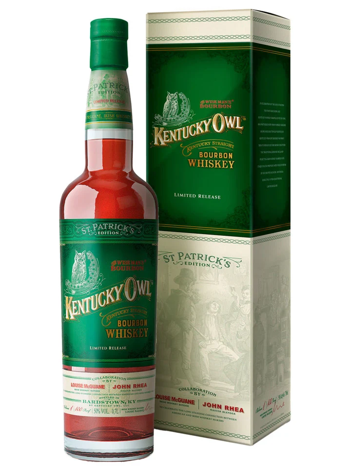 Kentucky Owl St. Patrick's Edition Limited Release Kentucky Straight Bourbon Whiskey 700mL