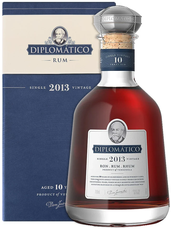Diplomatico 10 Year Old 2013 Single Vintage Venezuelan Dark Rum 700mL