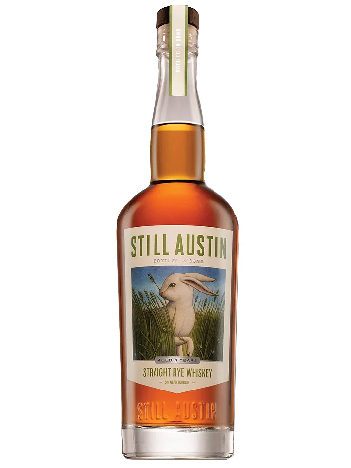 Still Austin Bottled in Bond Straight Texas Rye Whiskey 750mL