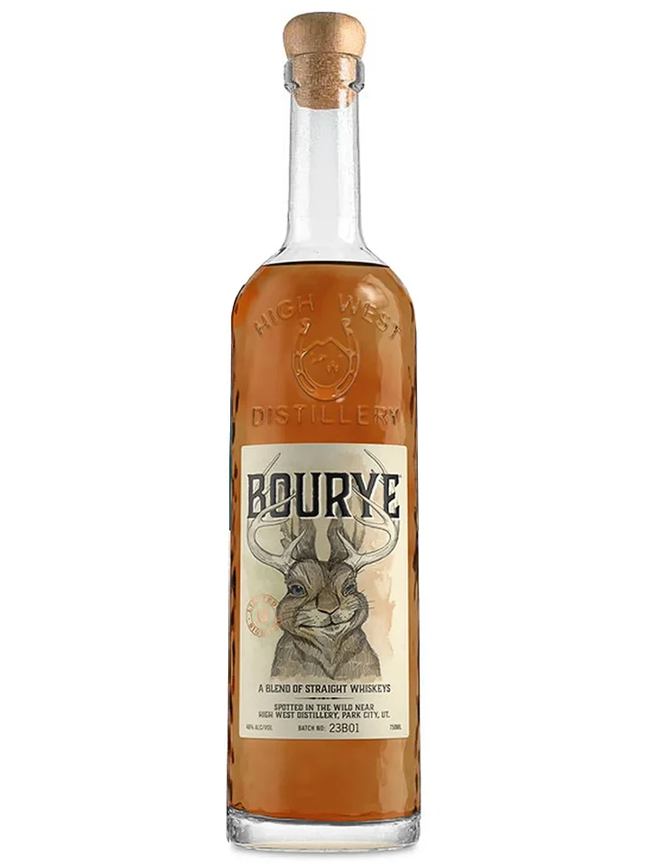 High West 10 Year Old Bourye Limited Release Blended Straight Whiskey 750mL