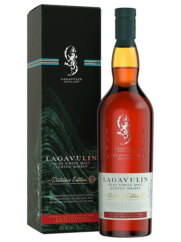 Lagavulin Distillers Edition Double Matured Islay Single Malt Scotch Whisky 700mL
