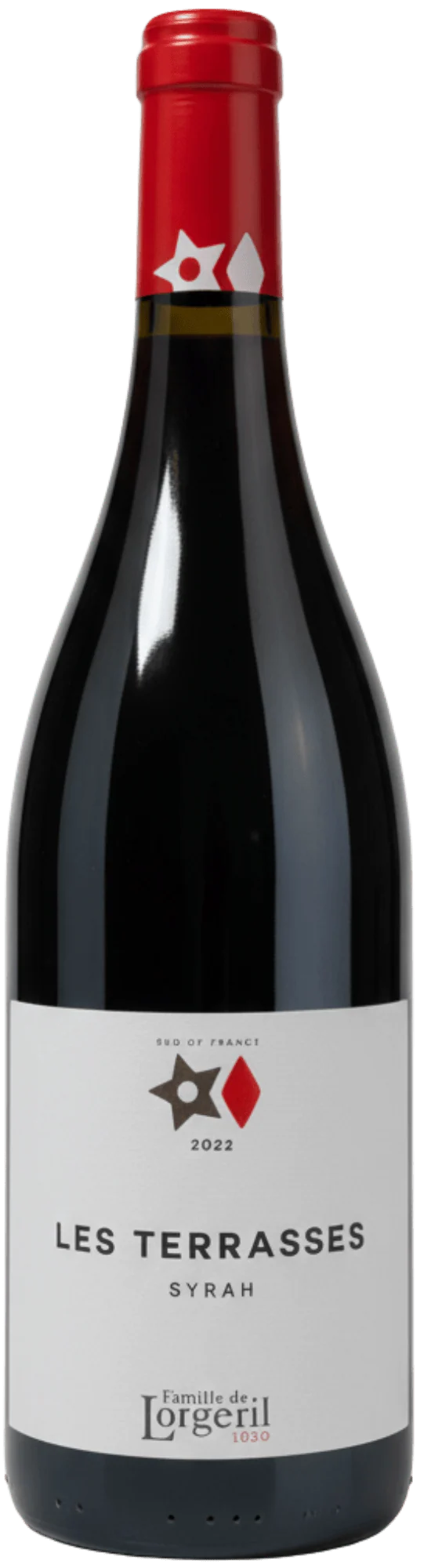 Lorgeril Les Terrasses Syrah Pays D'oc 2022