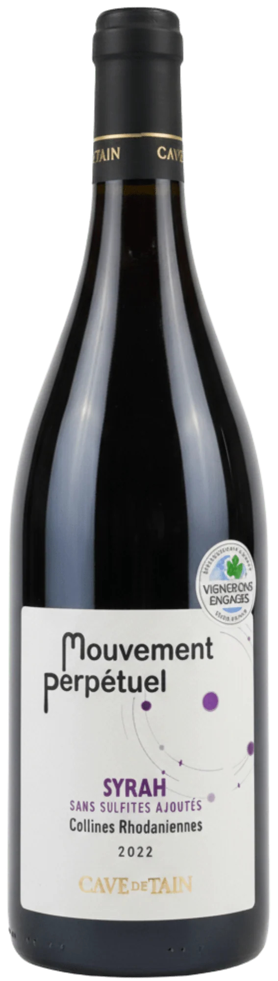 Cave de Tain Perpétuel Mouvement Syrah 2022