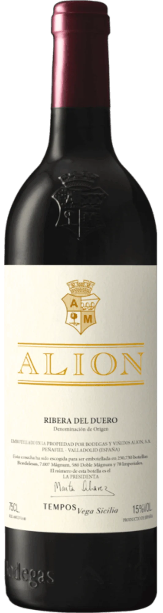 Vega Sicilia Bodegas Alion 2020