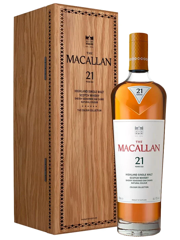 The Macallan 21 Year Old Colour Collection Single Malt Scotch Whisky 700mL