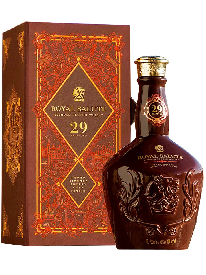 Royal Salute 29 Year Old Damaged Pedro Ximenez Sherry Cask Blended Scotch Whisky 700mL