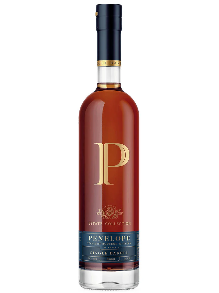 Penelope 10 Year Old Estate Collection 2024 Single Barrel Straight Bourbon Whiskey 750mL