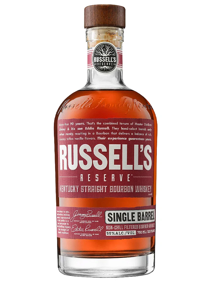 Russell's Reserve Single Barrel Kentucky Straight Bourbon Whiskey 750mL