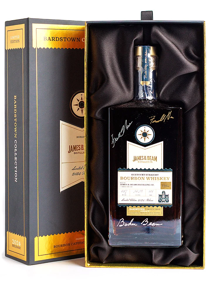 James B. Beam 20 Year Old Bardstown Collection 2024 With Signatures Kentucky Bourbon Whiskey 750mL