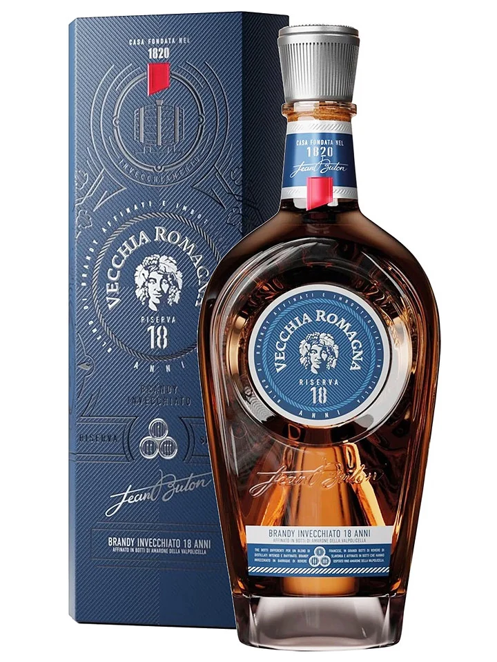 Vecchia Romagna 18 Year Old Riserva Italian Brandy 700mL