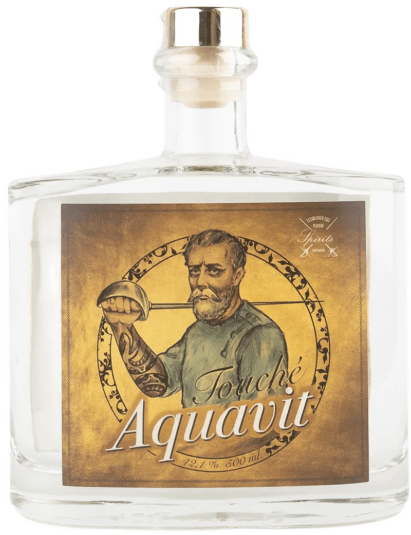 Plateau "Touché" Akvavit