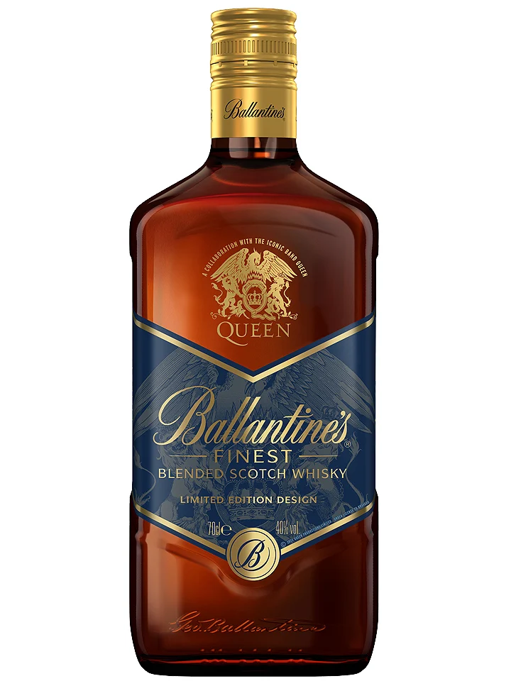 Ballantine's Finest Queen True Music Icon Limited Edition Design Blended Scotch Whisky 700mL